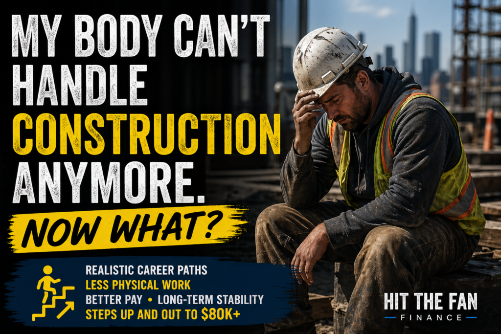 my body cant handle construction anymore